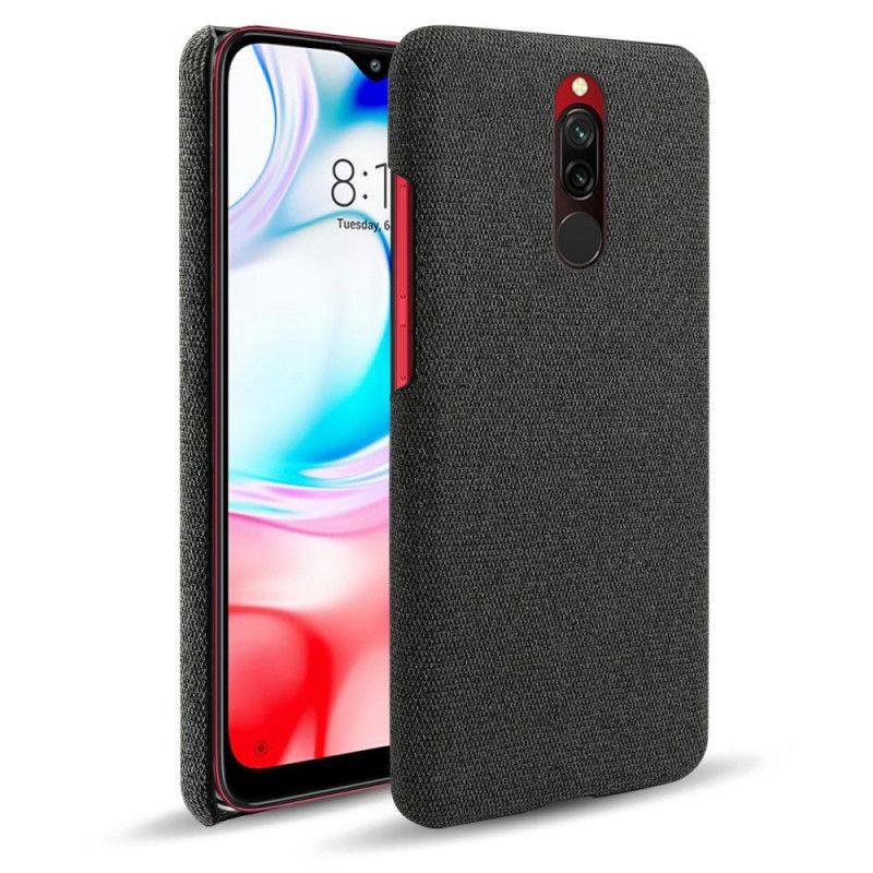 Deksel Xiaomi Redmi 8 Kaffe Stofftekstur