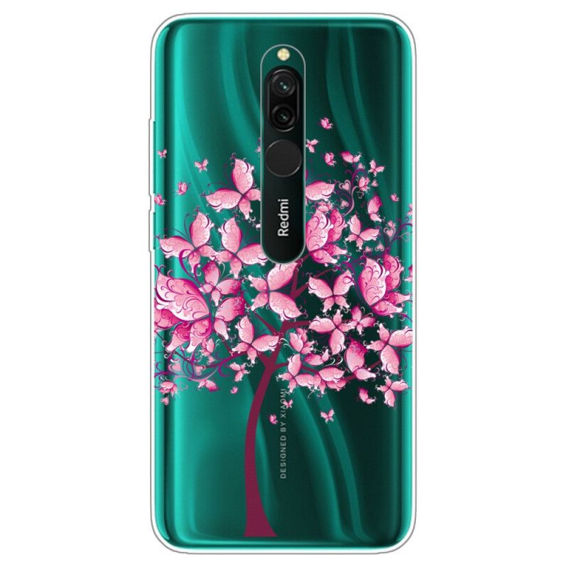 Deksel Xiaomi Redmi 8 Rosa Tretopp