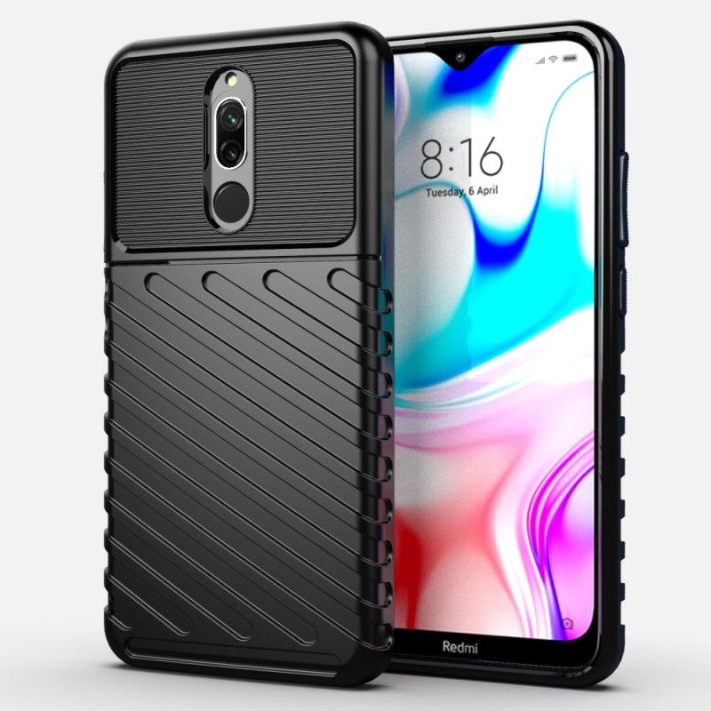 Deksel Xiaomi Redmi 8 Svart Tordenserie