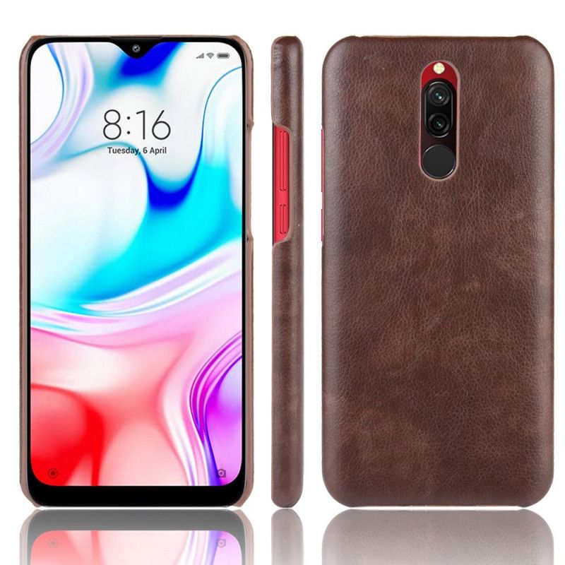 Deksel Xiaomi Redmi 8 Svart Ytelse Skinneffekt Beskyttelse