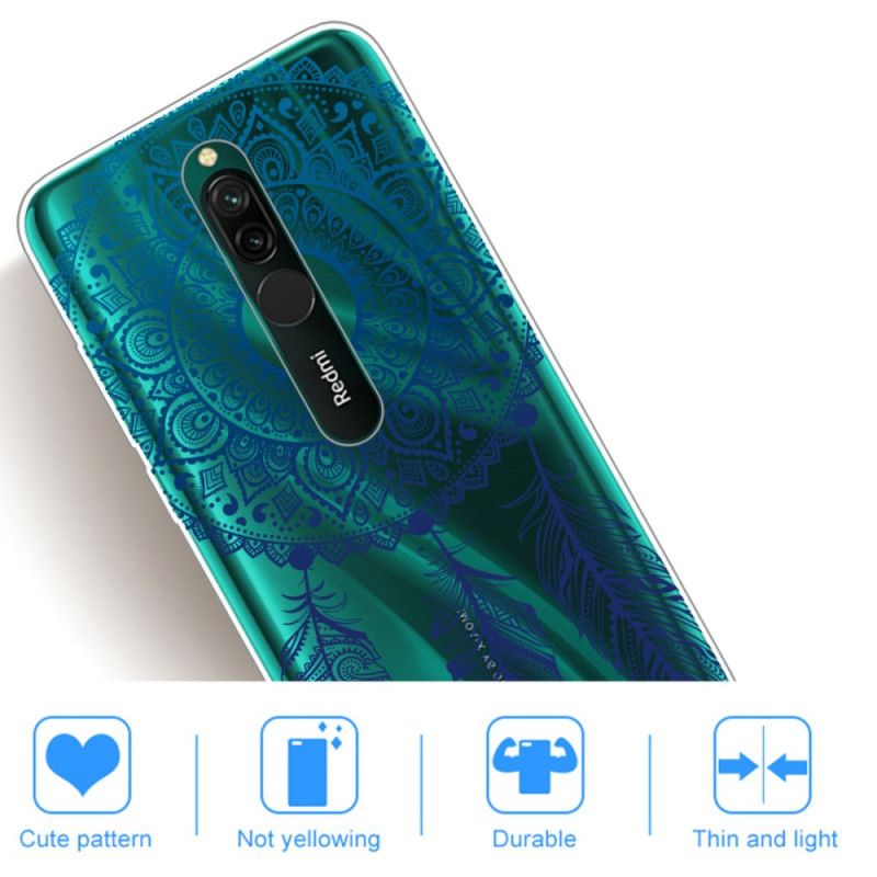 Deksel Xiaomi Redmi 8 Unik Blomstermandala