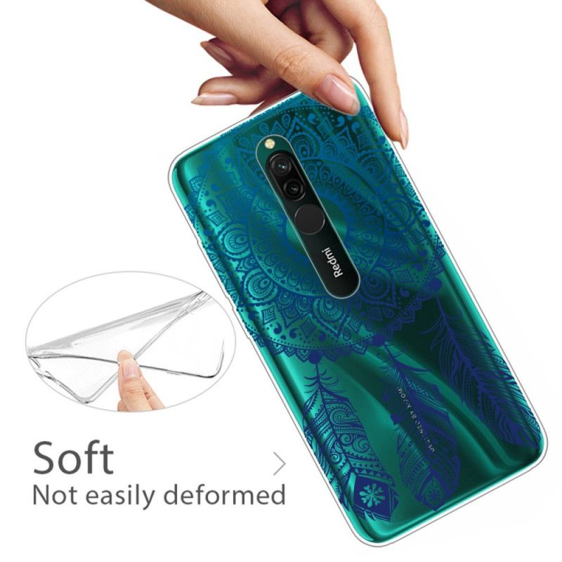 Deksel Xiaomi Redmi 8 Unik Blomstermandala