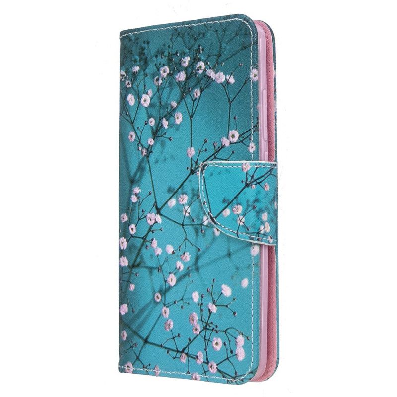 Folio Deksel for Xiaomi Redmi 8 Blomstrende Tre