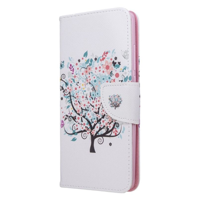 Folio Deksel for Xiaomi Redmi 8 Blomstret Tre