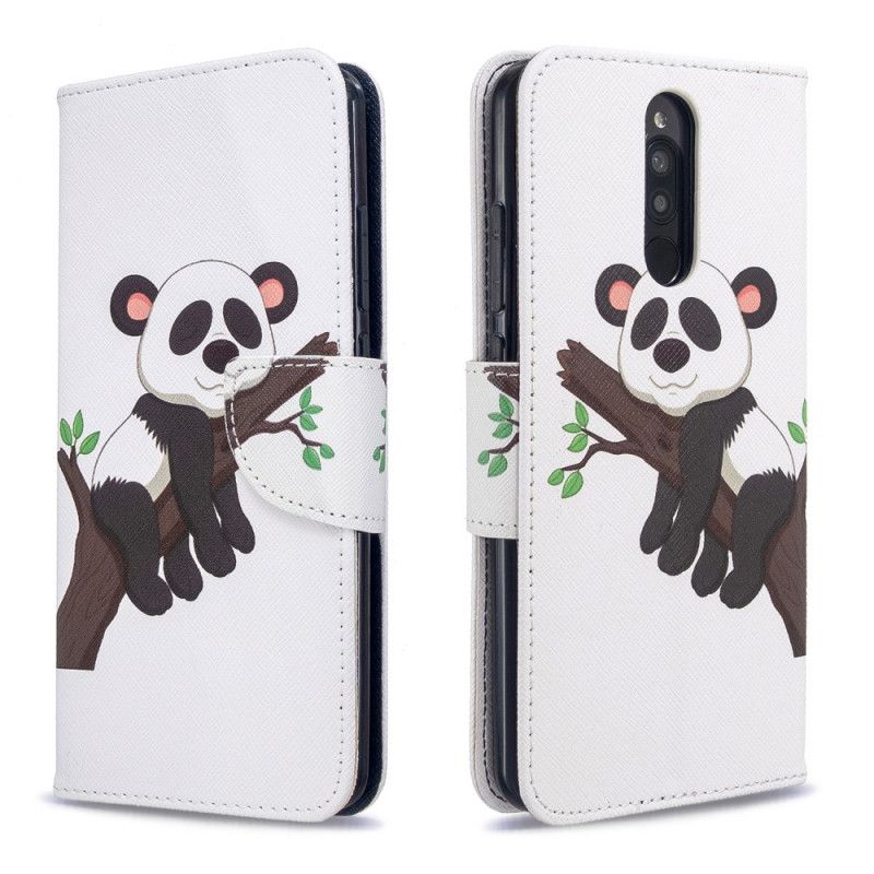 Folio Deksel for Xiaomi Redmi 8 Lat Panda