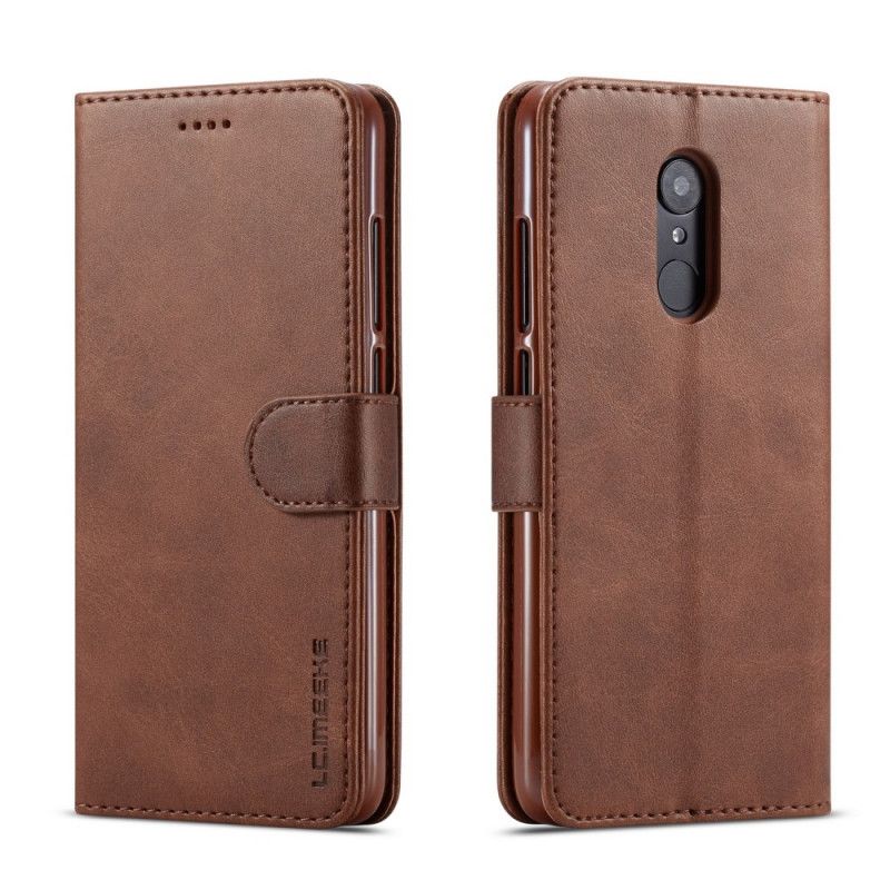 Folio Deksel for Xiaomi Redmi 8 Svart Lc.Imeeke Skinneffekt