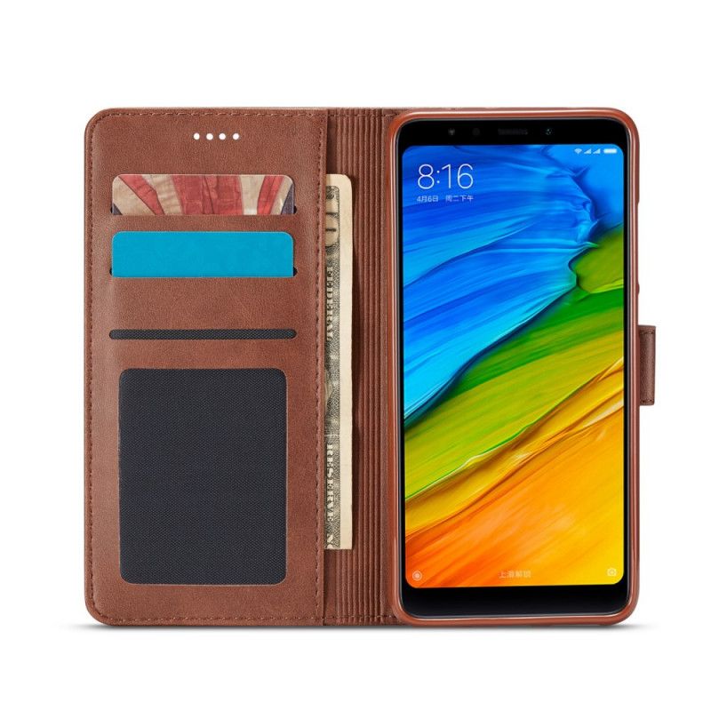 Folio Deksel for Xiaomi Redmi 8 Svart Lc.Imeeke Skinneffekt