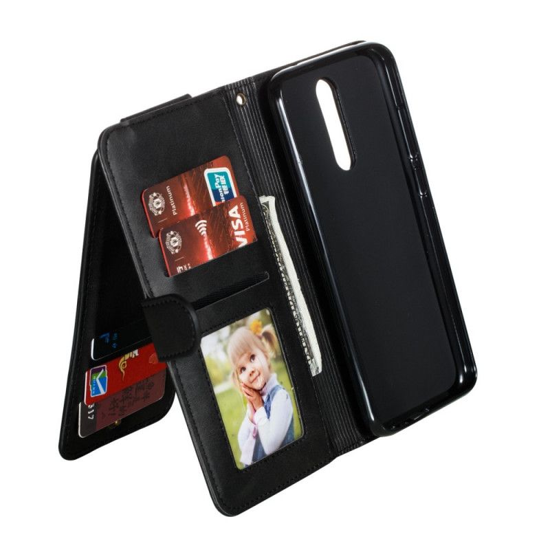 Folio Deksel for Xiaomi Redmi 8 Svart Stroppytelse