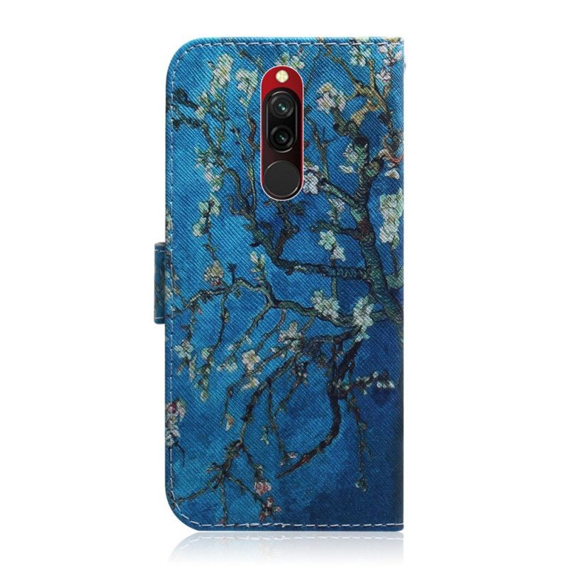 Folio Deksel Xiaomi Redmi 8 Blomstrende Tregren