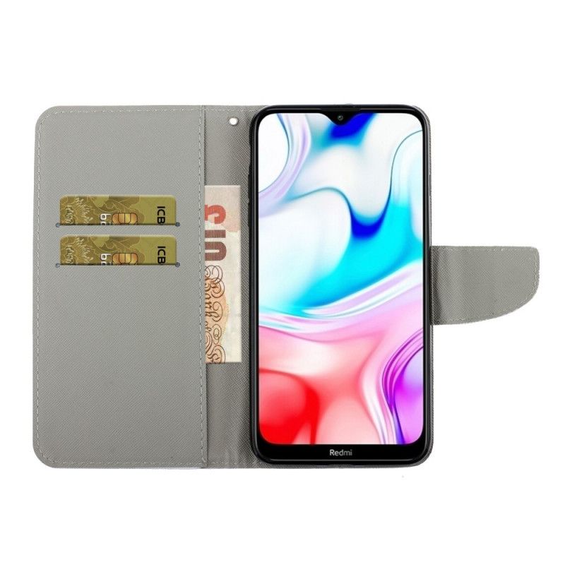 Folio Deksel Xiaomi Redmi 8 Leve Det Med Tanga