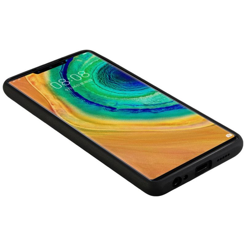 Deksel for Huawei Mate 30 Svart Skinneffekt Sulada