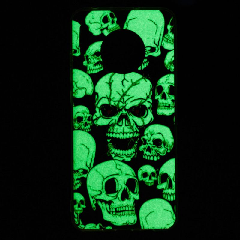 Deksel Huawei Mate 30 Fluorescerende Hodeskaller