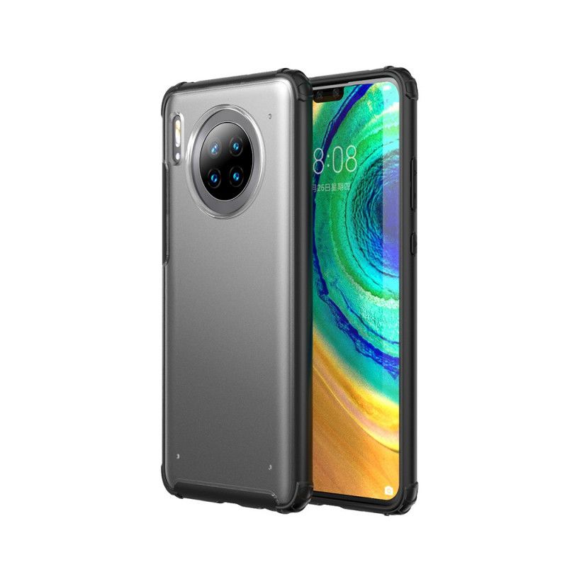 Deksel Huawei Mate 30 Svart Frostet Hybrid Anti-fall