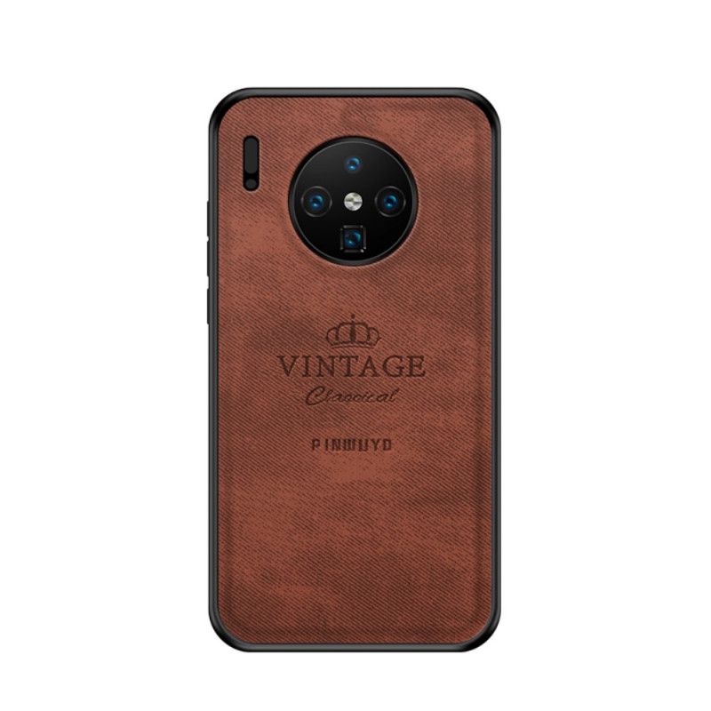 Deksel Huawei Mate 30 Svart Hederlig Vintage Pinwuyo Anti-fall