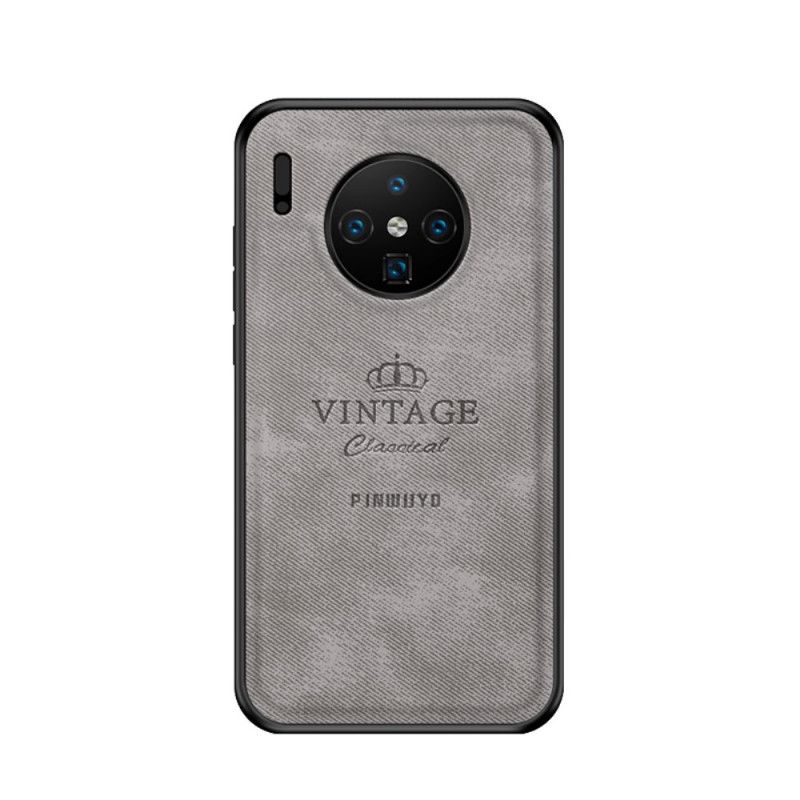 Deksel Huawei Mate 30 Svart Hederlig Vintage Pinwuyo Anti-fall