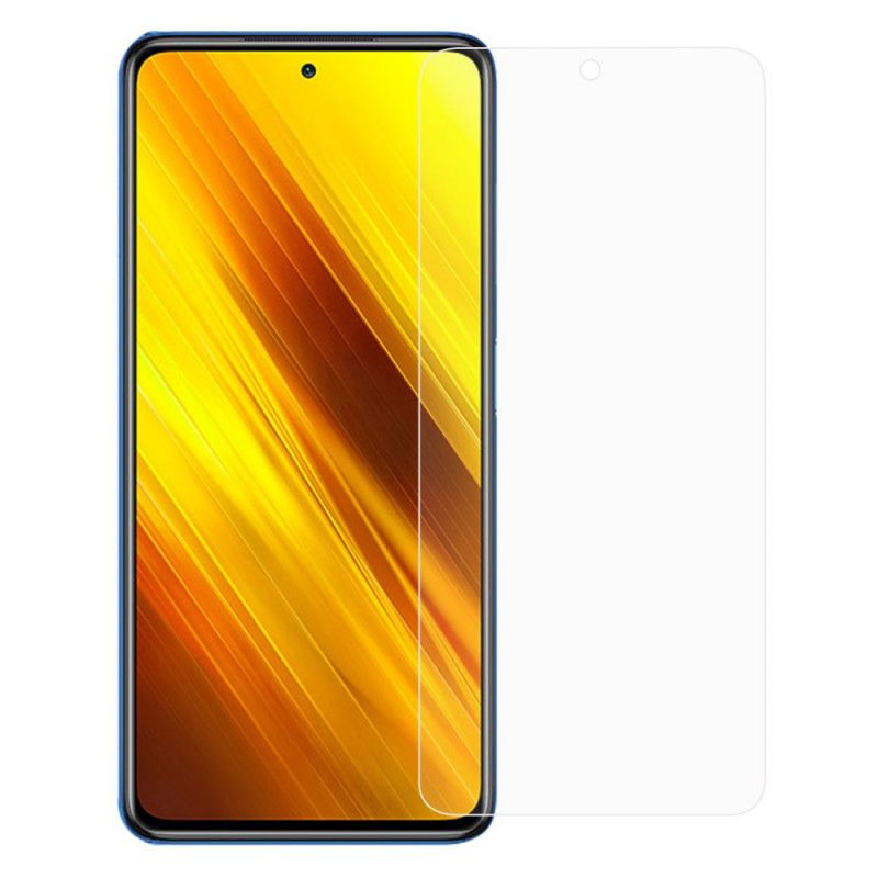 Buekantbeskyttet Herdet Glassbeskyttelse For Xiaomi Poco X3 Skjerm