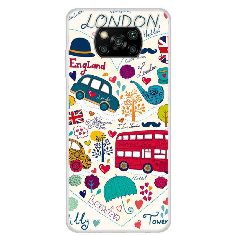 Deksel Xiaomi Poco X3 London Liv Beskyttelse