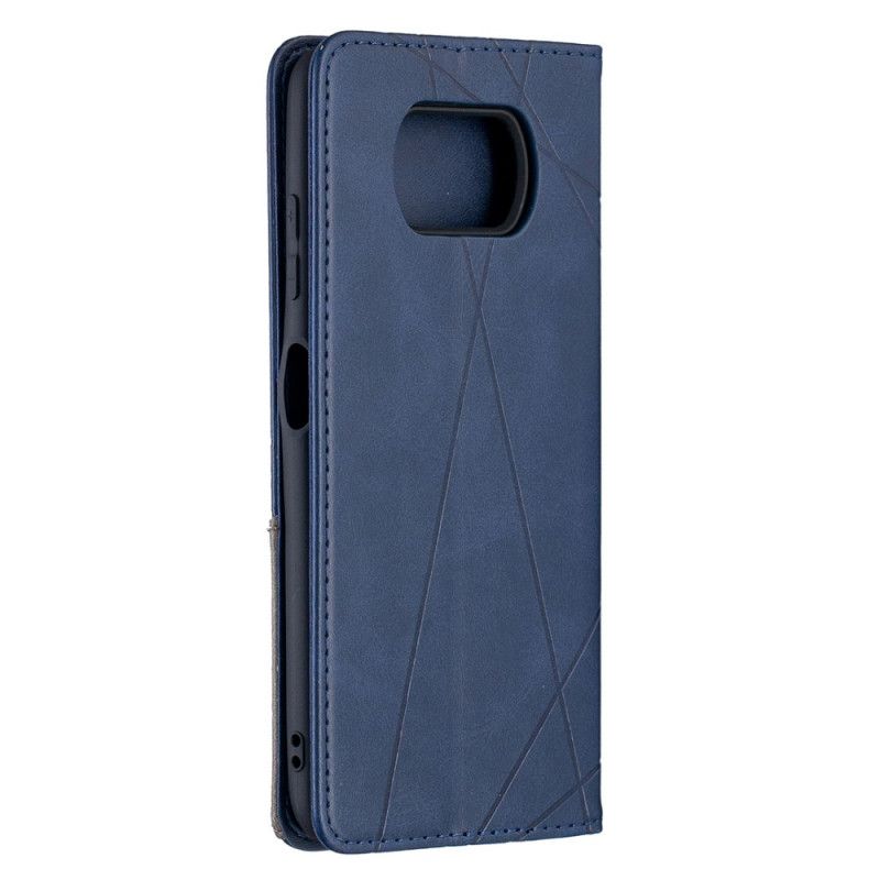 Folio Deksel for Xiaomi Poco X3 Svart Artiststil