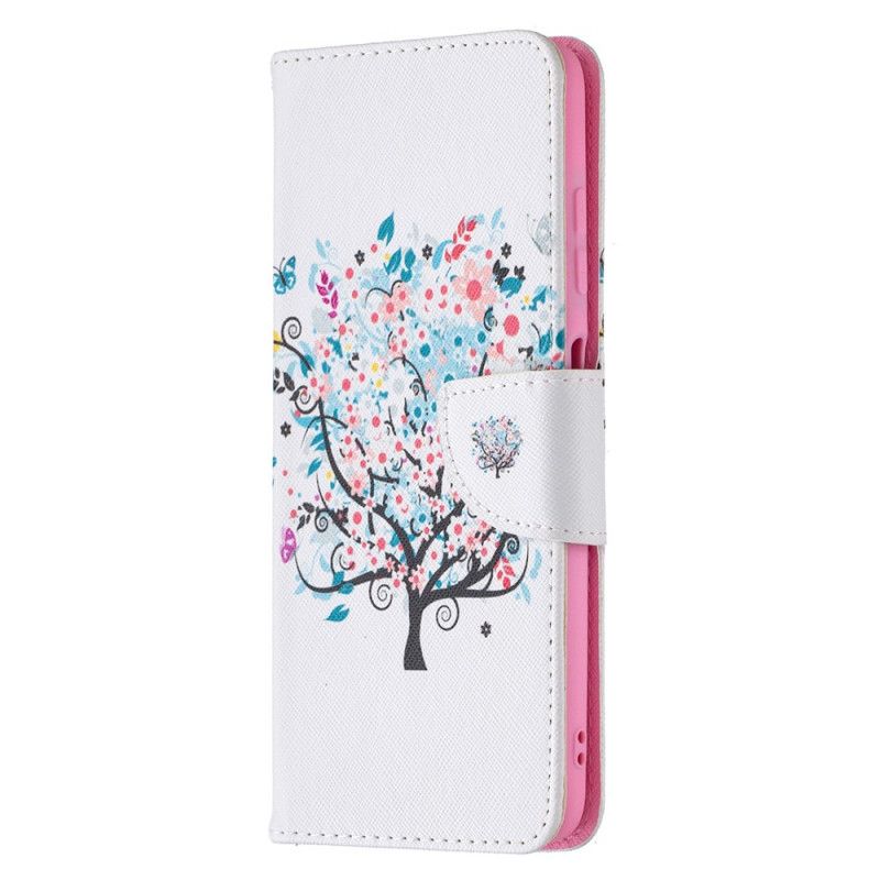 Folio Deksel Xiaomi Poco X3 Blomstret Tre