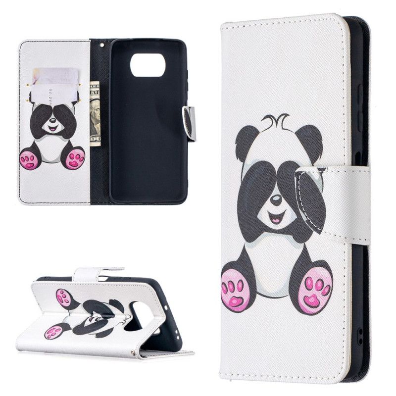 Folio Deksel Xiaomi Poco X3 Morsom Panda