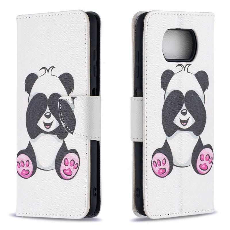 Folio Deksel Xiaomi Poco X3 Morsom Panda