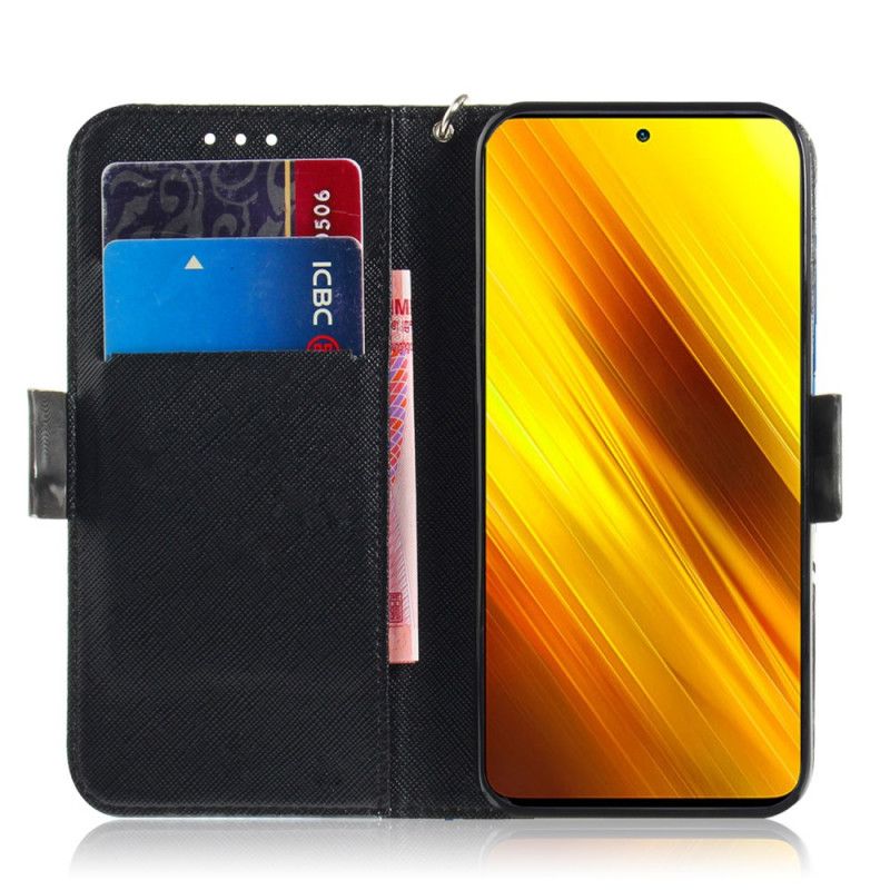 Folio Deksel Xiaomi Poco X3 Tanga Safaridyr