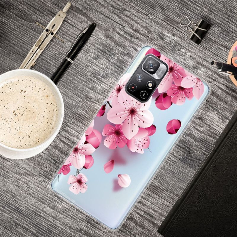 Deksel Xiaomi Redmi Note 11 / Poco M4 Pro 5g Blomster Beskyttelse Deksel