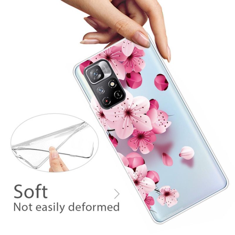 Deksel Xiaomi Redmi Note 11 / Poco M4 Pro 5g Blomster Beskyttelse Deksel