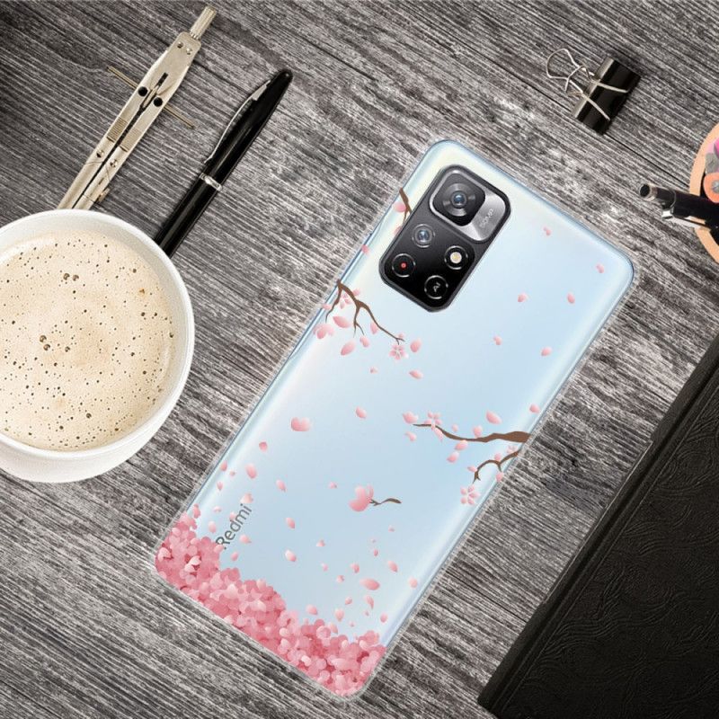 Deksel Xiaomi Redmi Note 11 / Poco M4 Pro 5g Blomstrende Grener