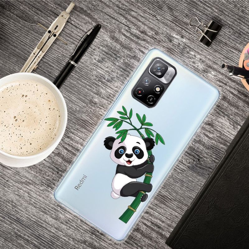 Deksel Xiaomi Redmi Note 11 / Poco M4 Pro 5g Mobildeksel Panda On Bamboo