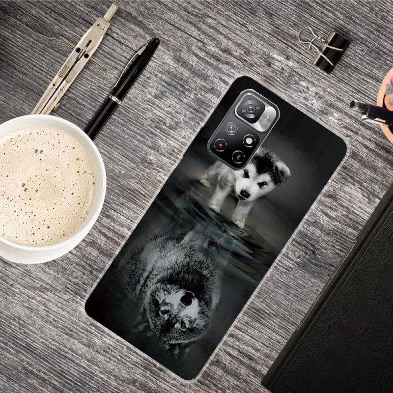 Deksel Xiaomi Redmi Note 11 / Poco M4 Pro 5g Puppy Dream Beskyttelse Deksel