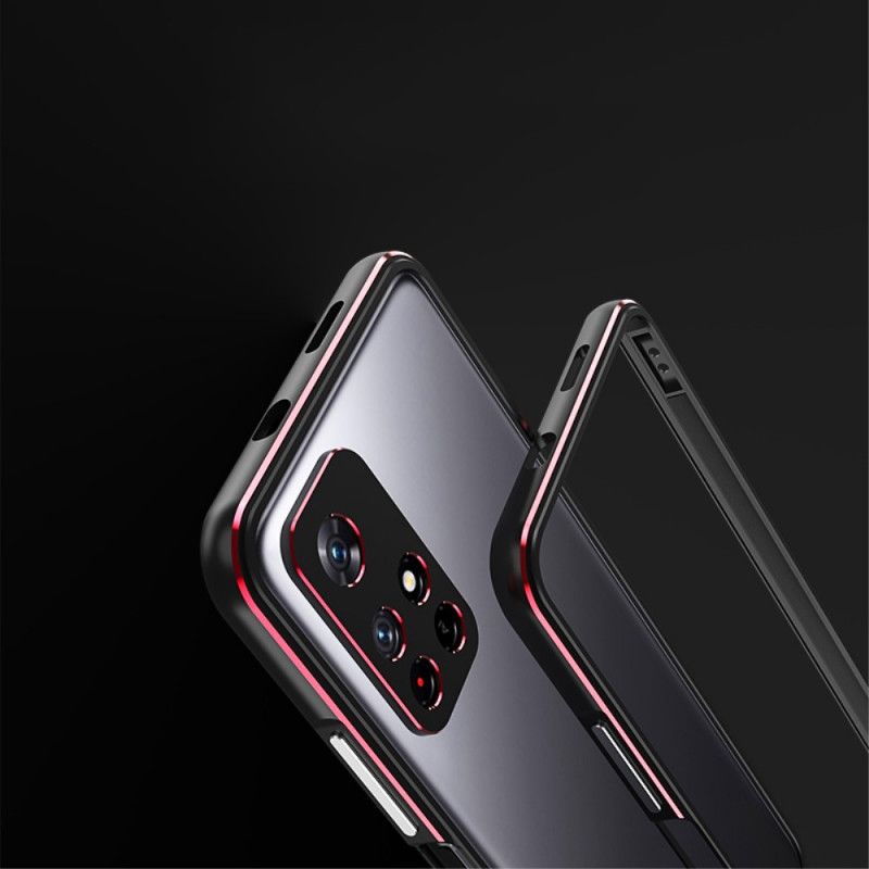 Deksel Xiaomi Redmi Note 11 / Poco M4 Pro 5g Støtfangerramme Og Bakre Fotomodulbeskyttelse Beskyttelse Deksel