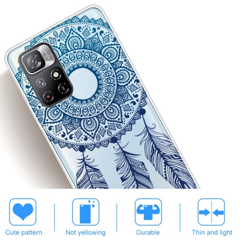 Deksel Xiaomi Redmi Note 11 / Poco M4 Pro 5g Unik Blomstermandala Beskyttelse Deksel