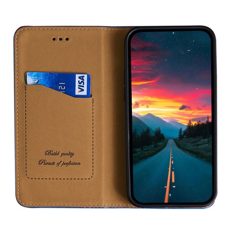 Folio Deksel Lær Xiaomi Redmi Note 11 / Poco M4 Pro 5g Vintage Skinnstil