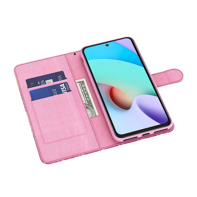 Folio Deksel Til Xiaomi Redmi Note 11 / Poco M4 Pro 5g Rosa Tre