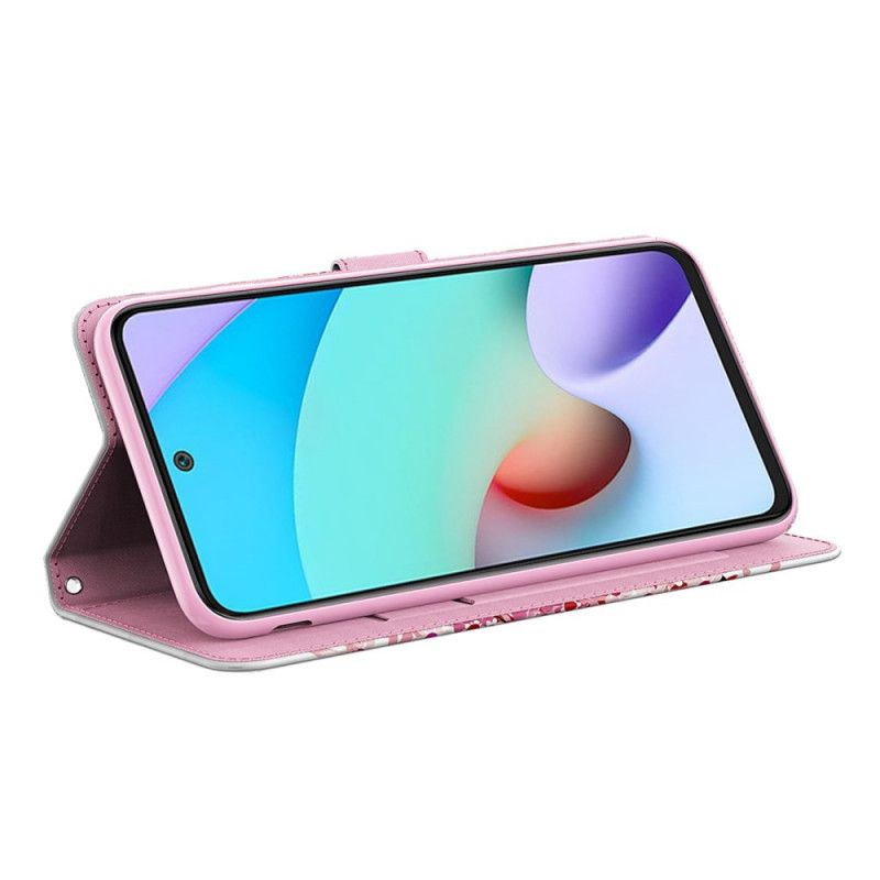 Folio Deksel Til Xiaomi Redmi Note 11 / Poco M4 Pro 5g Rosa Tre