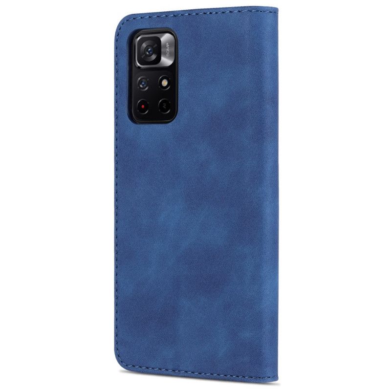 Folio Deksel Xiaomi Redmi Note 11 / Poco M4 Pro 5g Azns Kunstskinn Beskyttelse Deksel