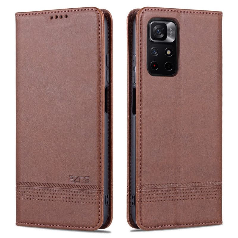 Folio Deksel Xiaomi Redmi Note 11 / Poco M4 Pro 5g Azns Skinnstil