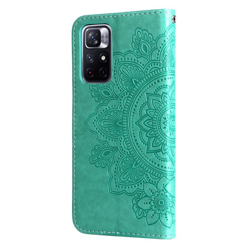 Folio Deksel Xiaomi Redmi Note 11 / Poco M4 Pro 5g Blomstermandala