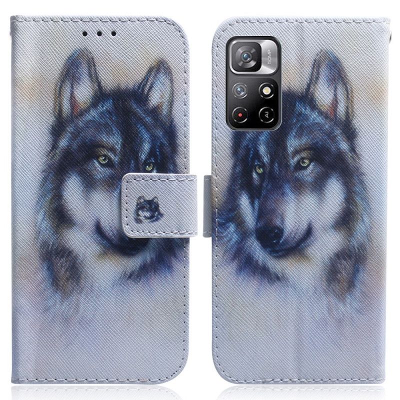 Folio Deksel Xiaomi Redmi Note 11 / Poco M4 Pro 5g Canine Look