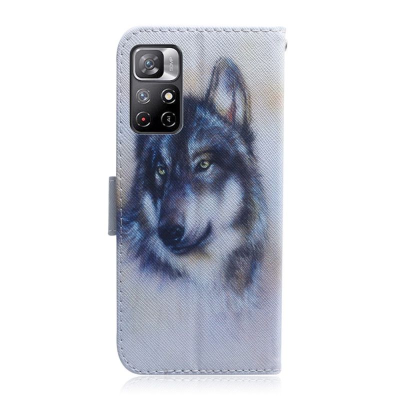 Folio Deksel Xiaomi Redmi Note 11 / Poco M4 Pro 5g Canine Look