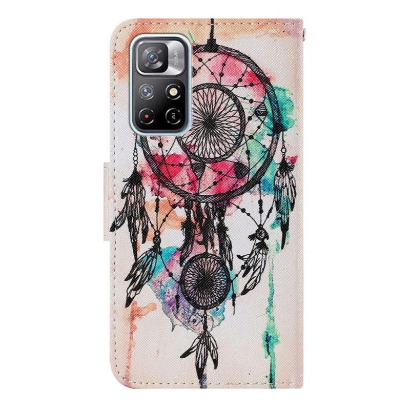 Folio Deksel Xiaomi Redmi Note 11 / Poco M4 Pro 5g Dream Catcher Akvarell