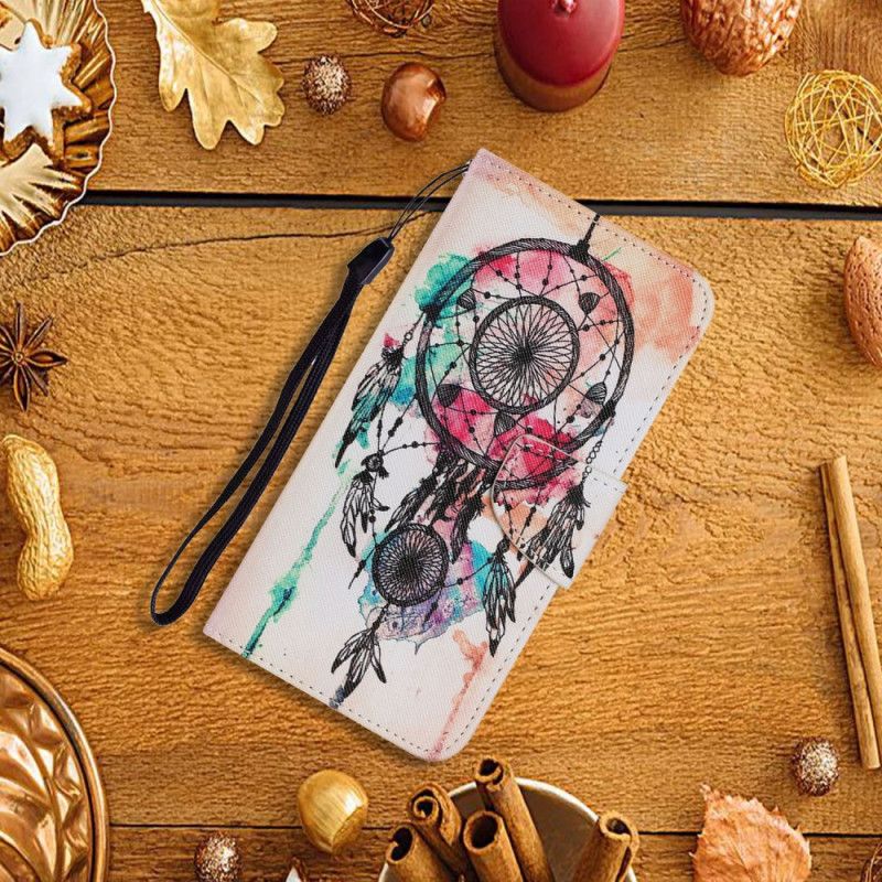 Folio Deksel Xiaomi Redmi Note 11 / Poco M4 Pro 5g Dream Catcher Akvarell