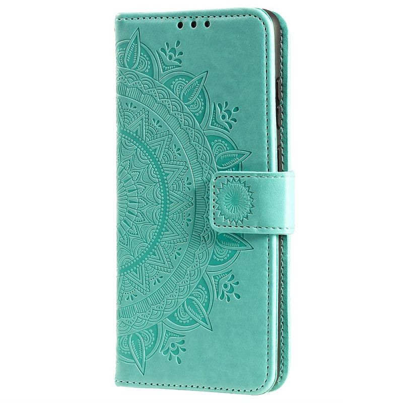 Folio Deksel Xiaomi Redmi Note 11 / Poco M4 Pro 5g Mandala Søn Beskyttelse Deksel