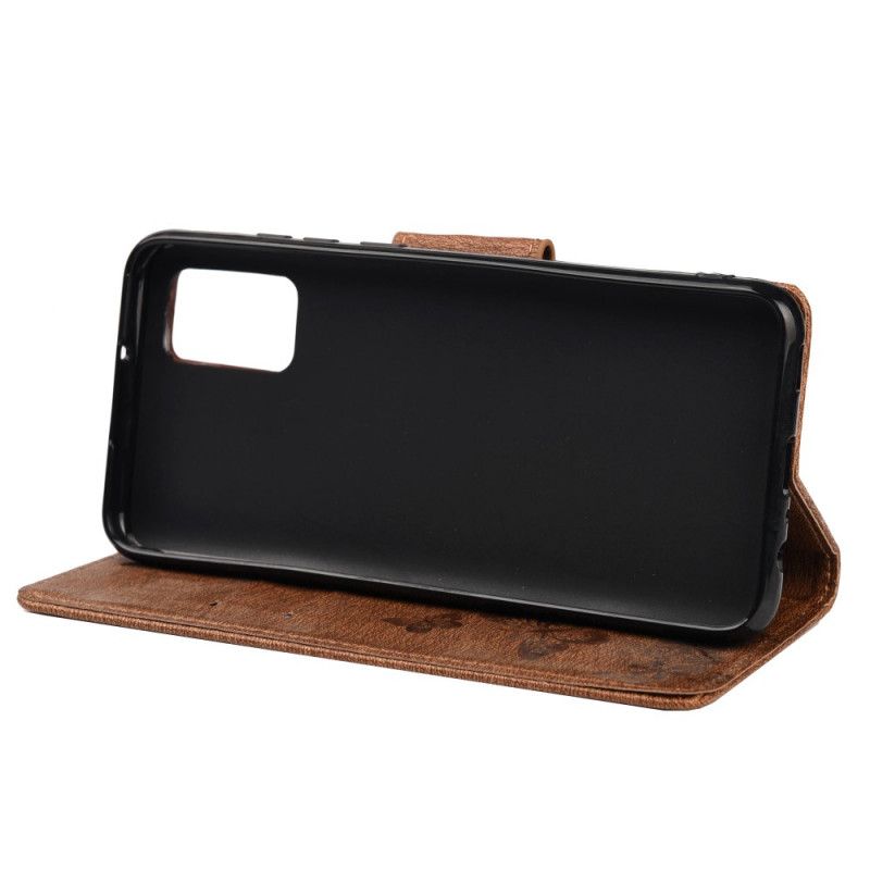 Folio Deksel Xiaomi Redmi Note 11 / Poco M4 Pro 5g Splendid Strap Sommerfugler Beskyttelse Deksel