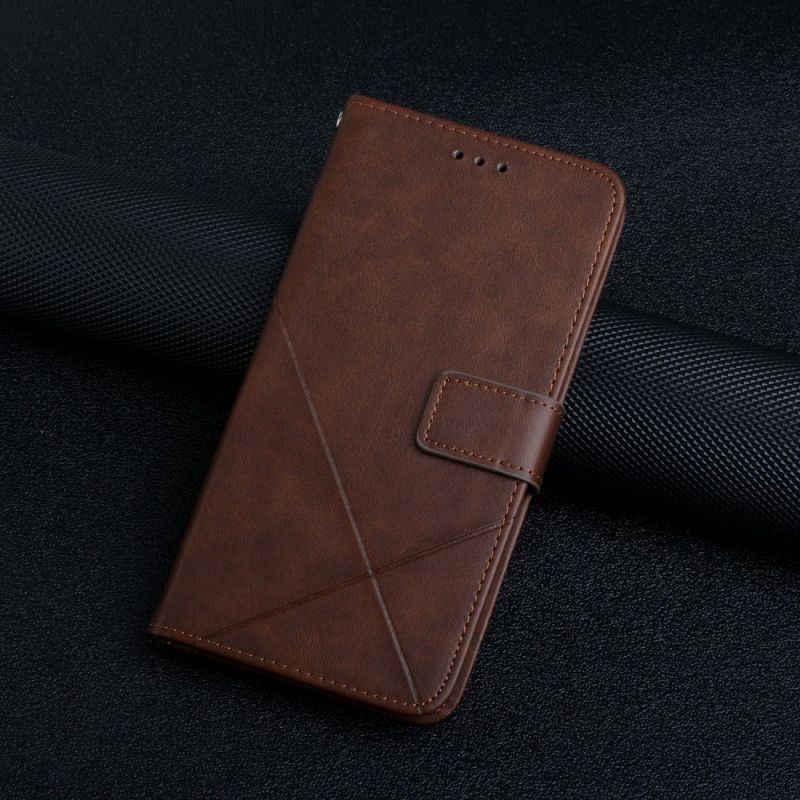 Folio Deksel Xiaomi Redmi Note 11 / Poco M4 Pro 5g Style Leather Geo X Design