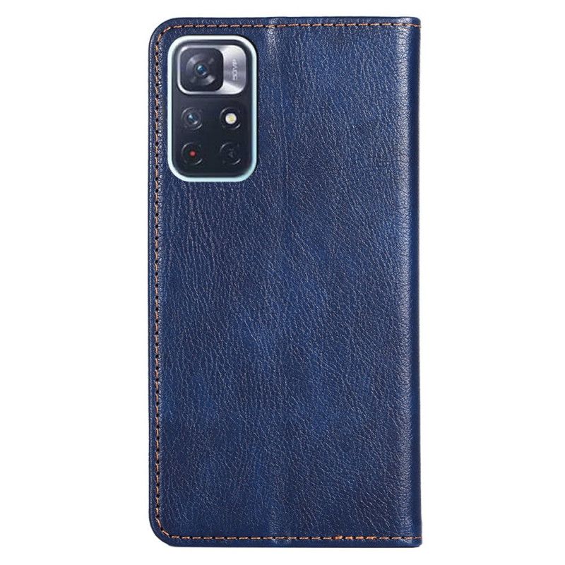 Folio Deksel Xiaomi Redmi Note 11 / Poco M4 Pro 5g Vintage Skinnstil Beskyttelse Deksel