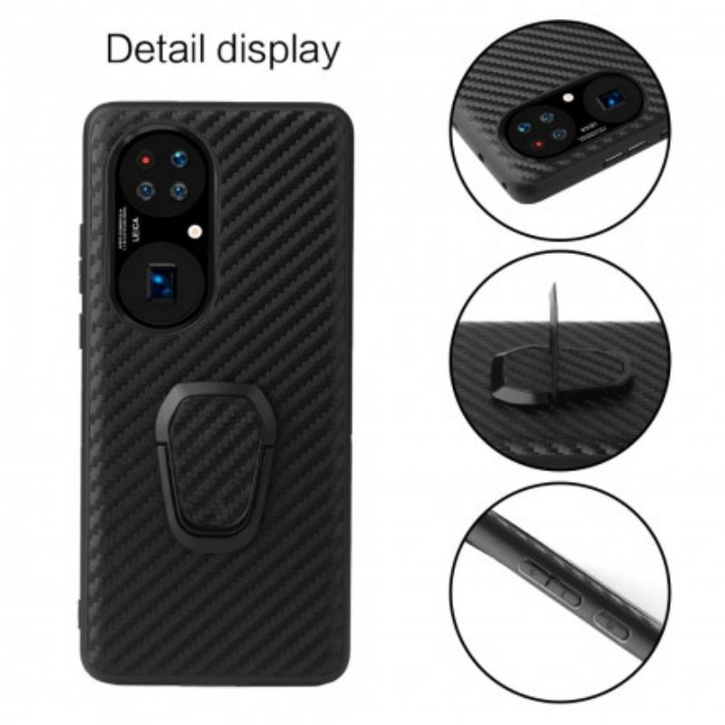 Deksel Huawei P50 Carbon Fiber Support Ring