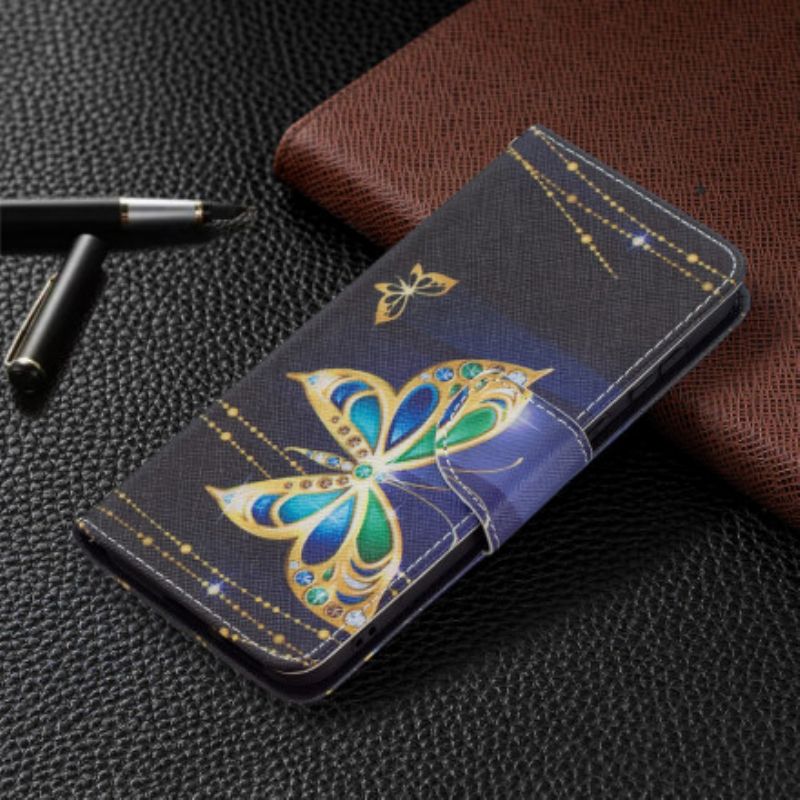 Folio Deksel Huawei P50 Magic Butterfly