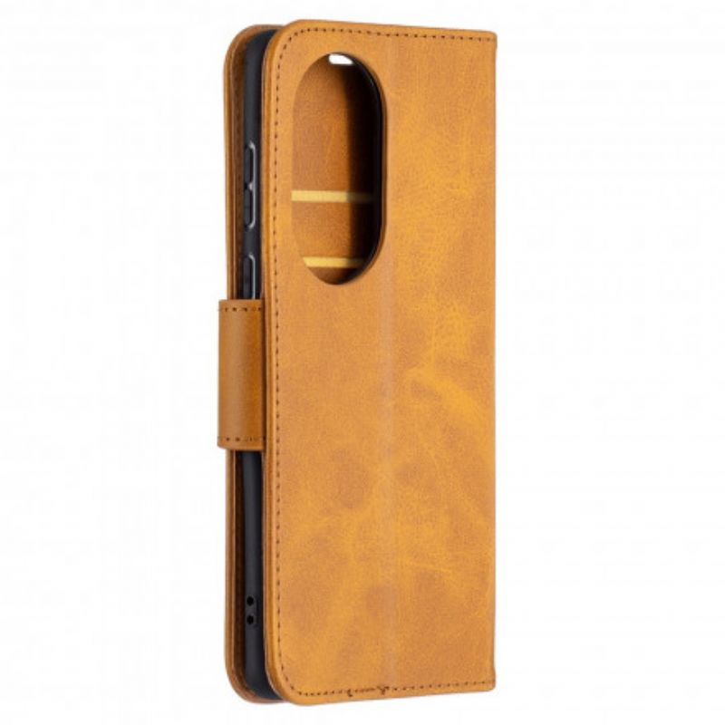 Folio Deksel Huawei P50 Smooth Flap Oblique